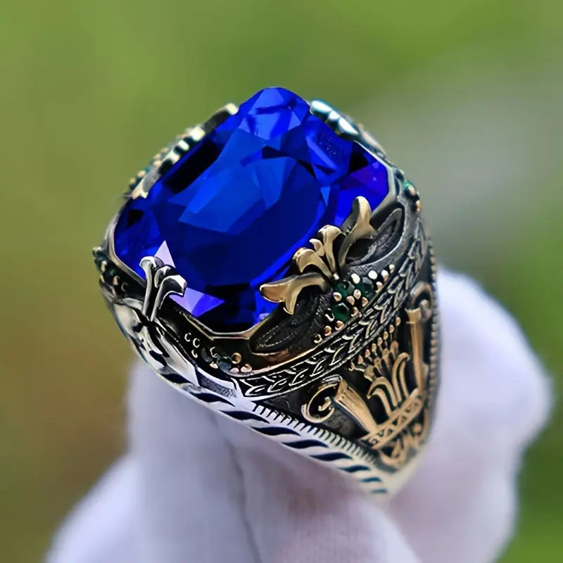 Clara Saphira Mixed Gold Ring