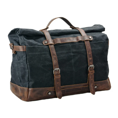 waxed linen travel bag | Marco