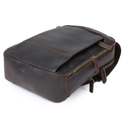 Men's Leather Laptop Backpack | Friedrich