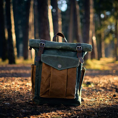 NARIK - Wacker Canvas Roll-Top Backpack