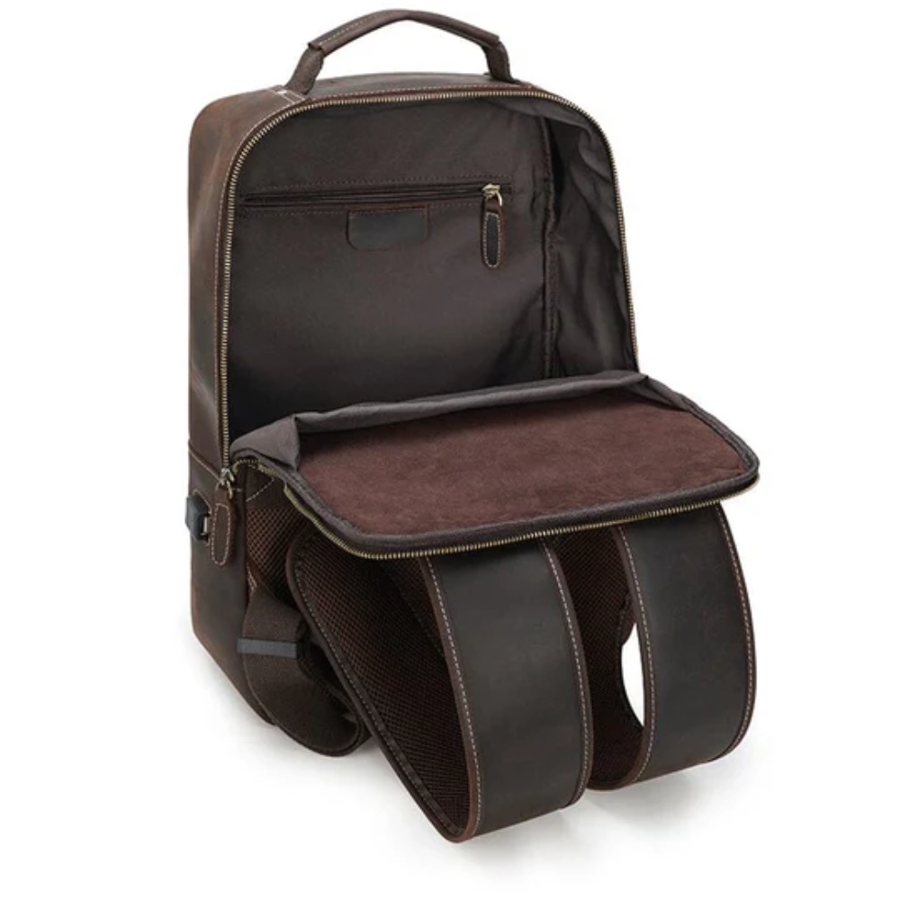 Crazy Horse Leather Backpack | Klausberg