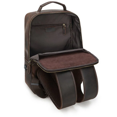 Crazy Horse Leather Backpack | Klausberg