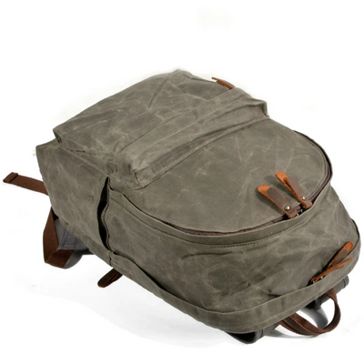 Vintage canvas school bag | Falkenberg