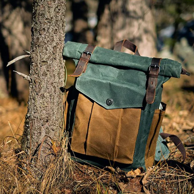 NARIK - Wacker Canvas Roll-Top Backpack