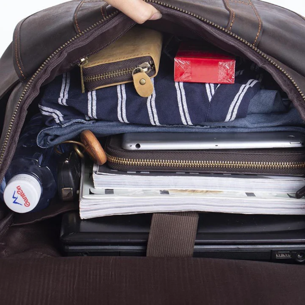 ROYA - Leather Work Backpack