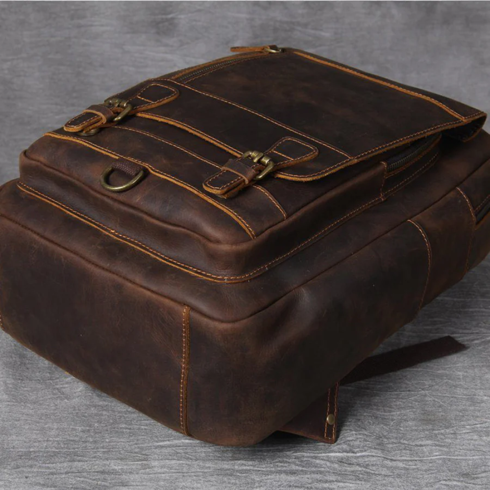 Leather Travel Backpack | Alaric