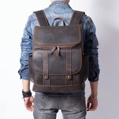 ROYA - Leather Work Backpack