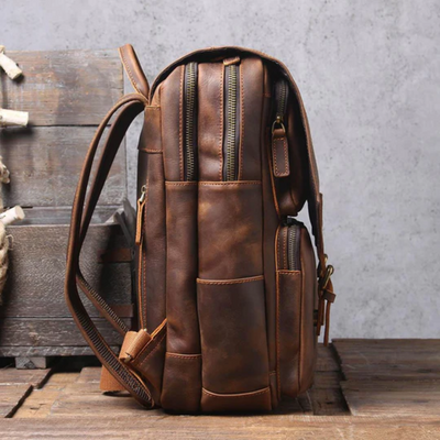 Leather backpack | Reinhardt