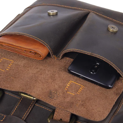 Leather laptop bag | Albrecht