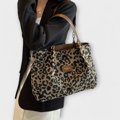 Josephine - Lion Spot Canvas Tote Bag