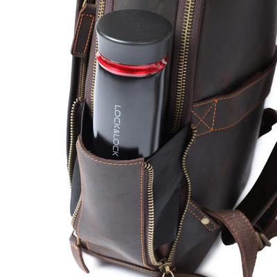 Men's Leather Laptop Backpack | Friedrich