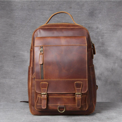 Leather Travel Backpack | Alaric