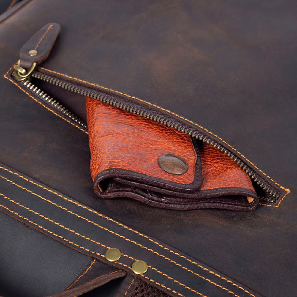 ROYA - Leather Work Backpack