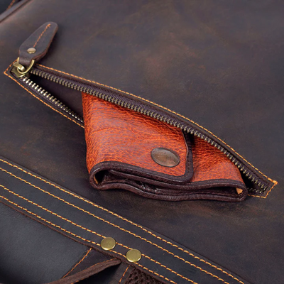 ROYA - Leather Work Backpack