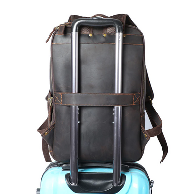 Men's Leather Laptop Backpack | Friedrich