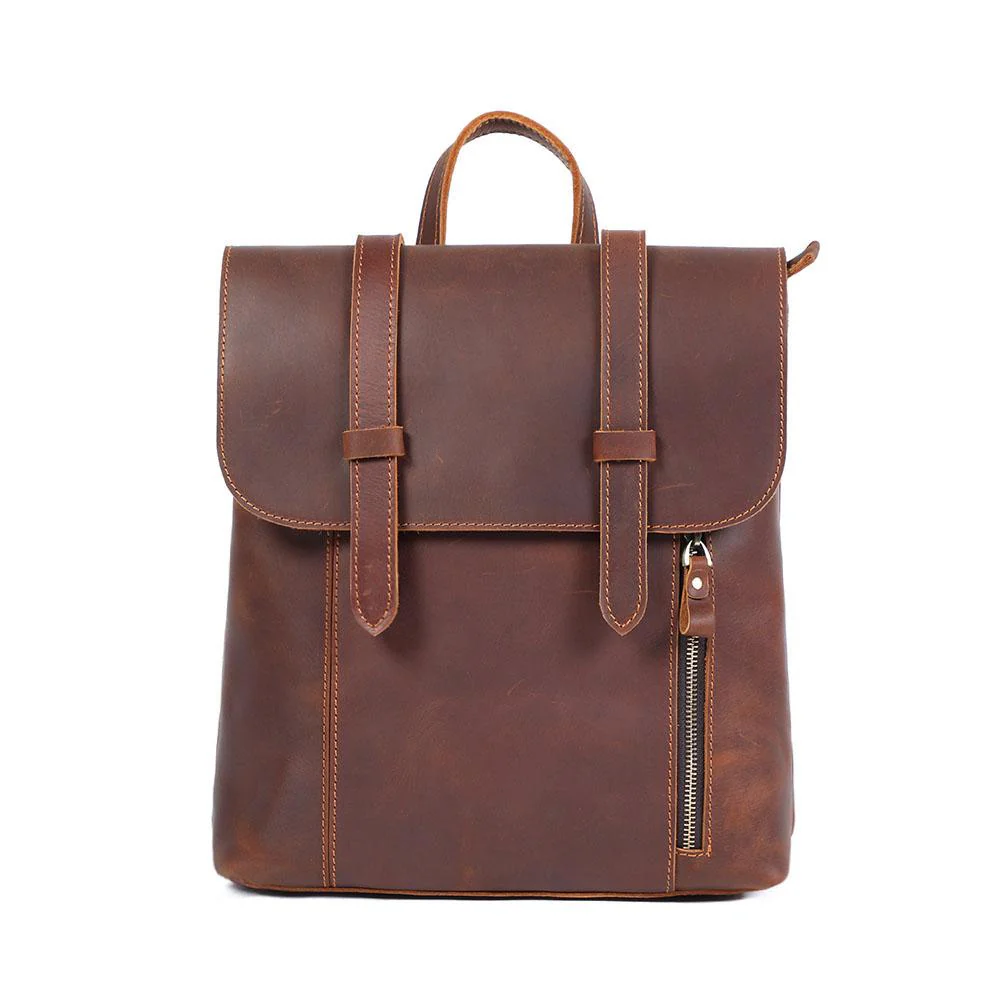 ITHYA - Small Leather Backpack