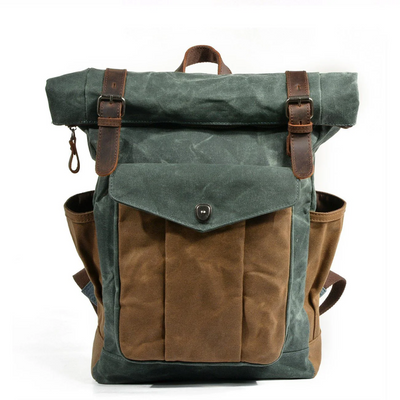 NARIK - Wacker Canvas Roll-Top Backpack