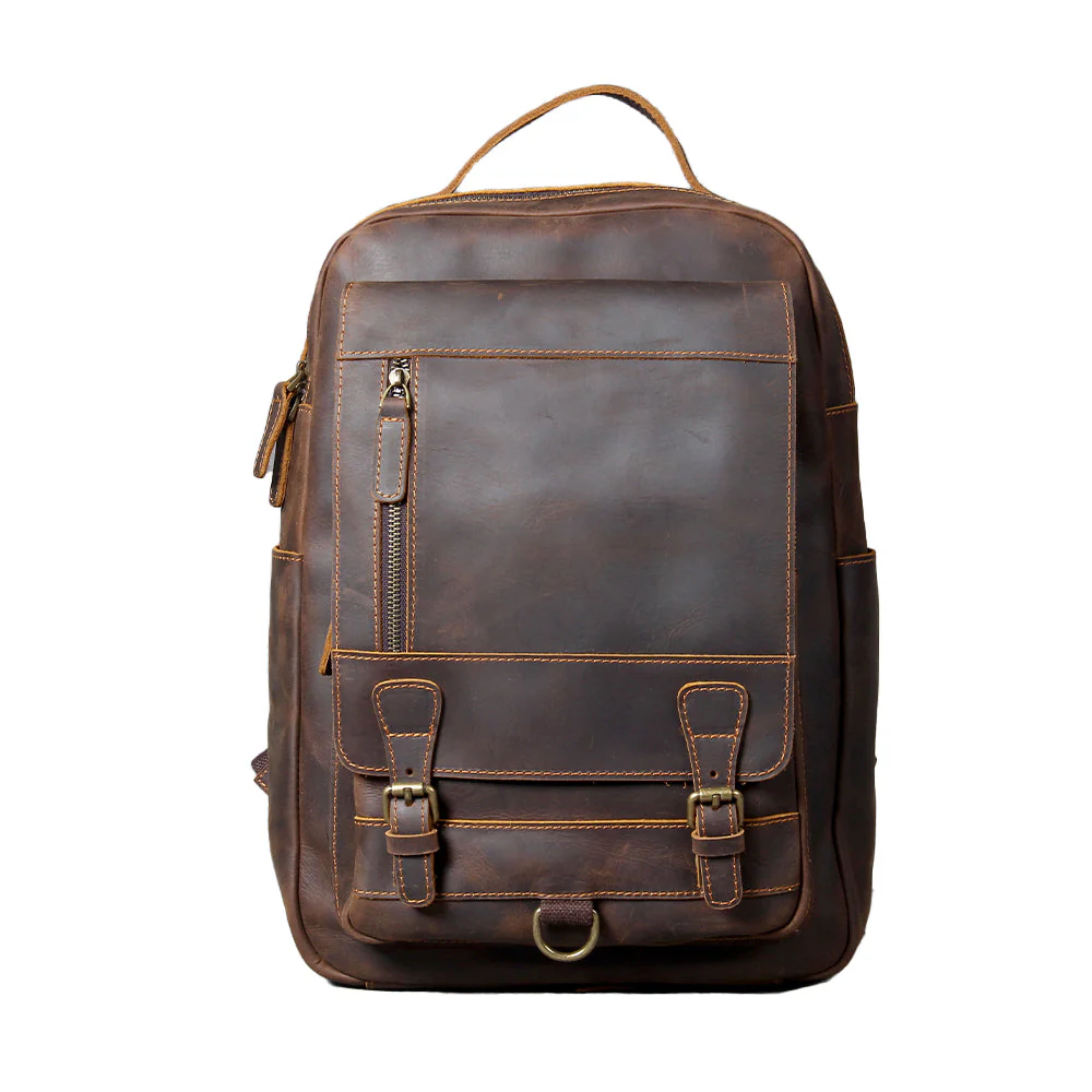Leather Travel Backpack | Alaric
