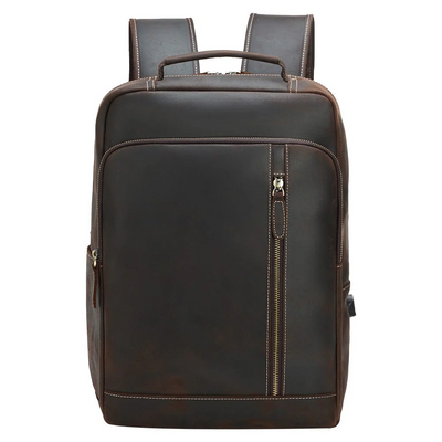 Crazy Horse Leather Backpack | Klausberg