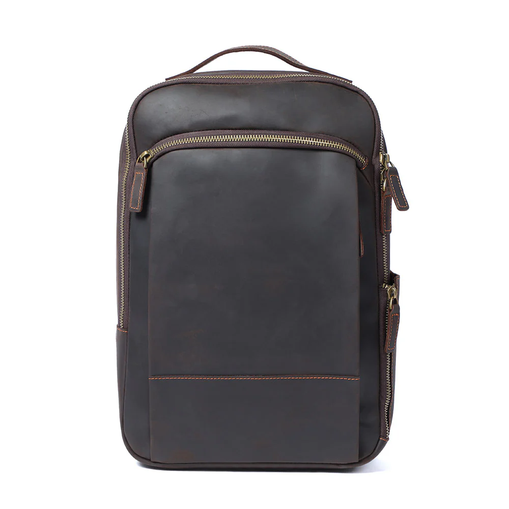 Men's Leather Laptop Backpack | Friedrich