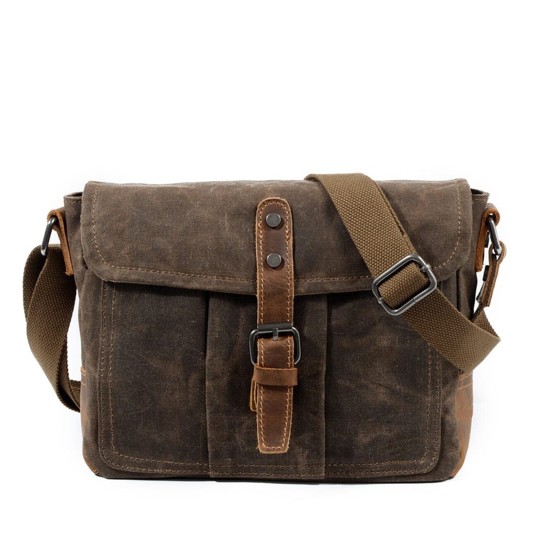 Canvas messenger bag | Eberfeld