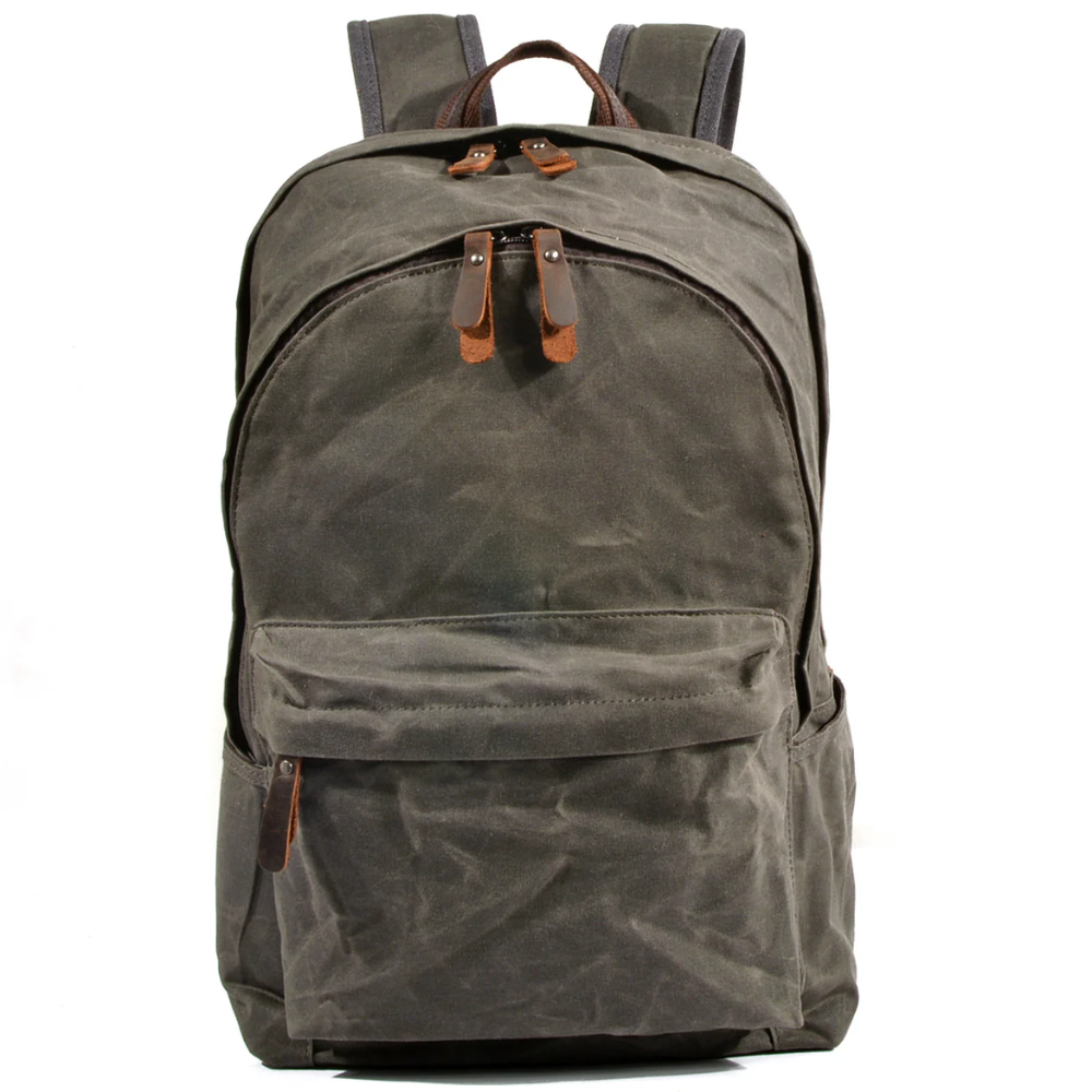 Vintage canvas school bag | Falkenberg