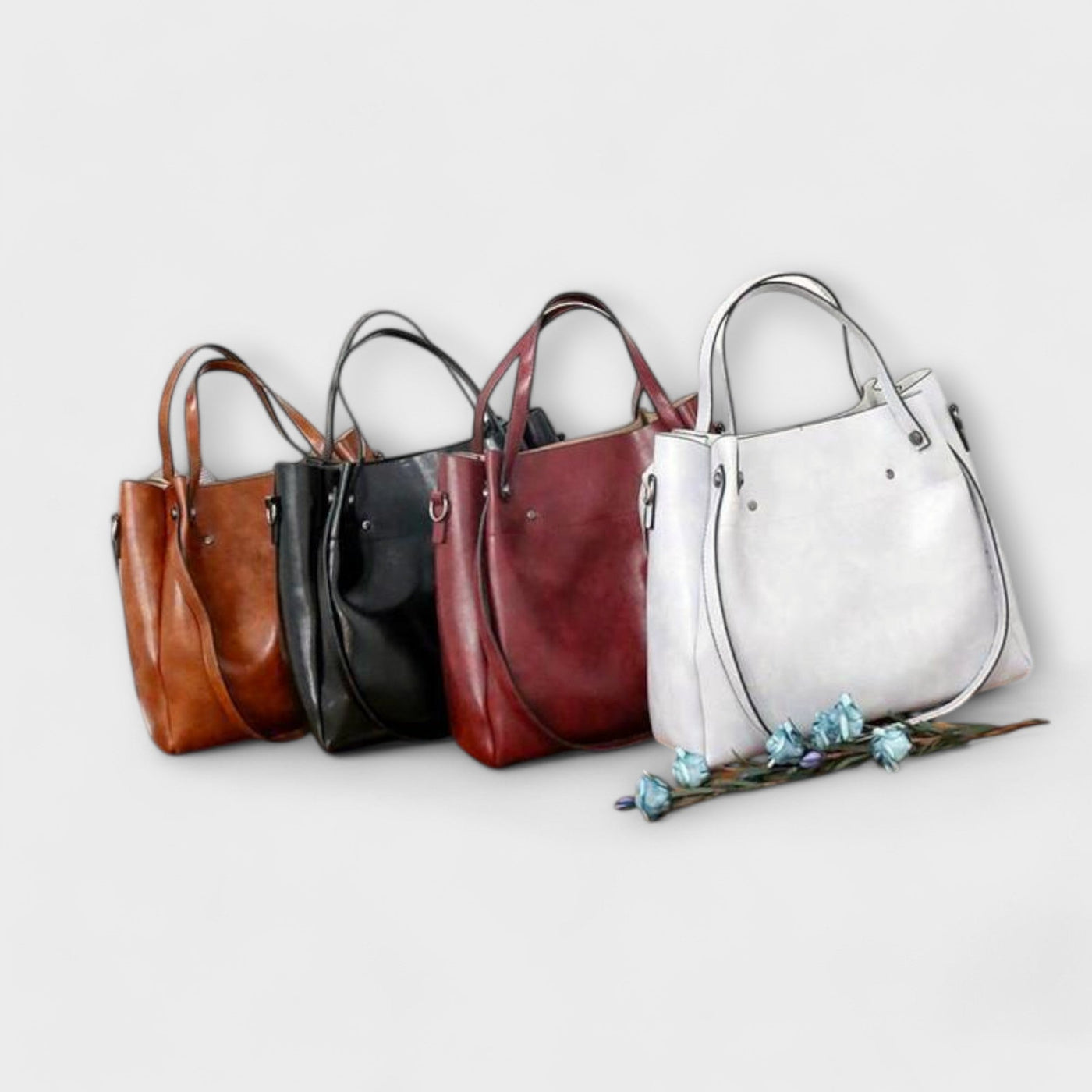 Isolde - 4-Piece Vintage Bag Set