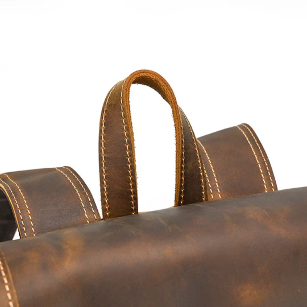 Men's Leather Laptop Backpack | Kaiser