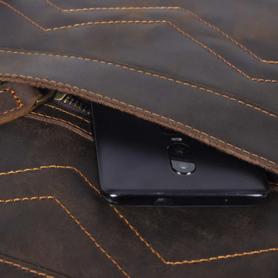 Leather laptop bag | Albrecht