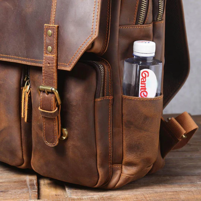 Leather backpack | Reinhardt