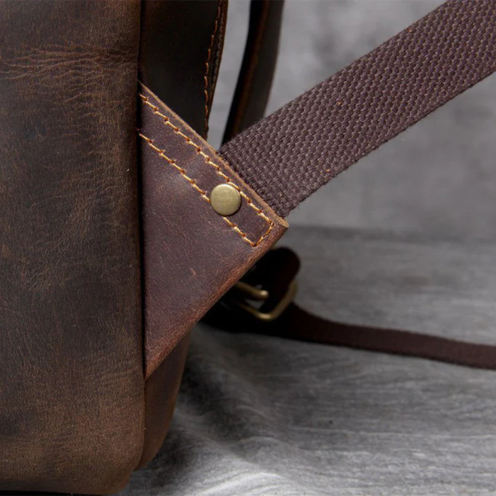 Leather Travel Backpack | Alaric