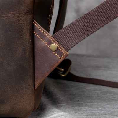Leather Travel Backpack | Alaric
