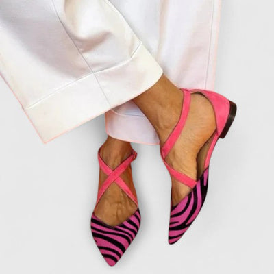 Khreysa | Elegant Strappy Ballet Flats