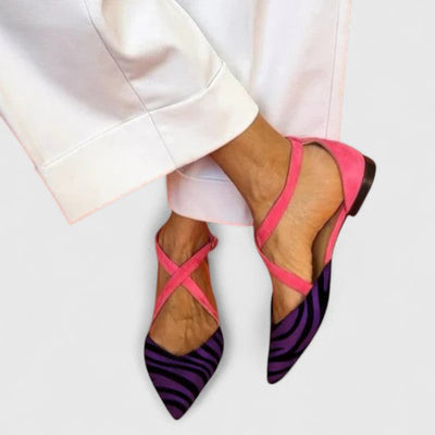 Khreysa | Elegant Strappy Ballet Flats
