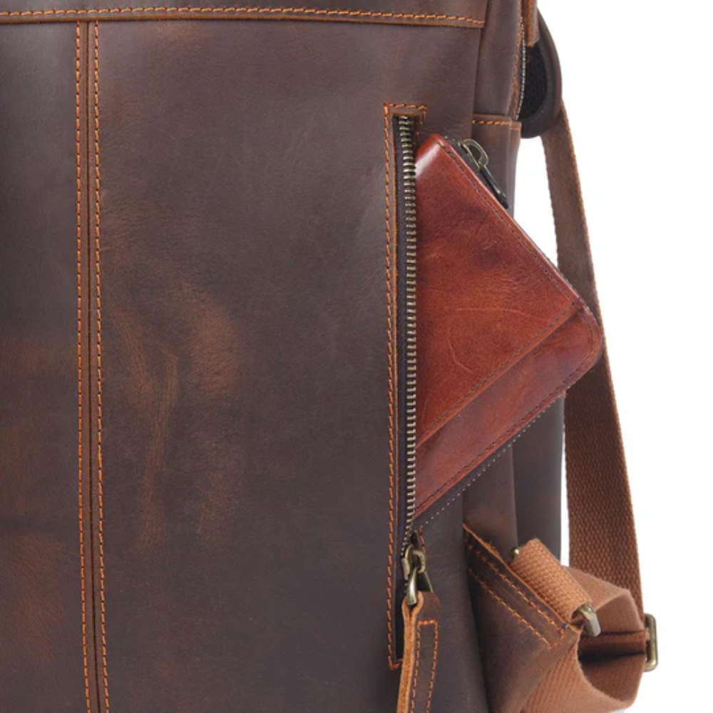 Leather backpack | Reinhardt