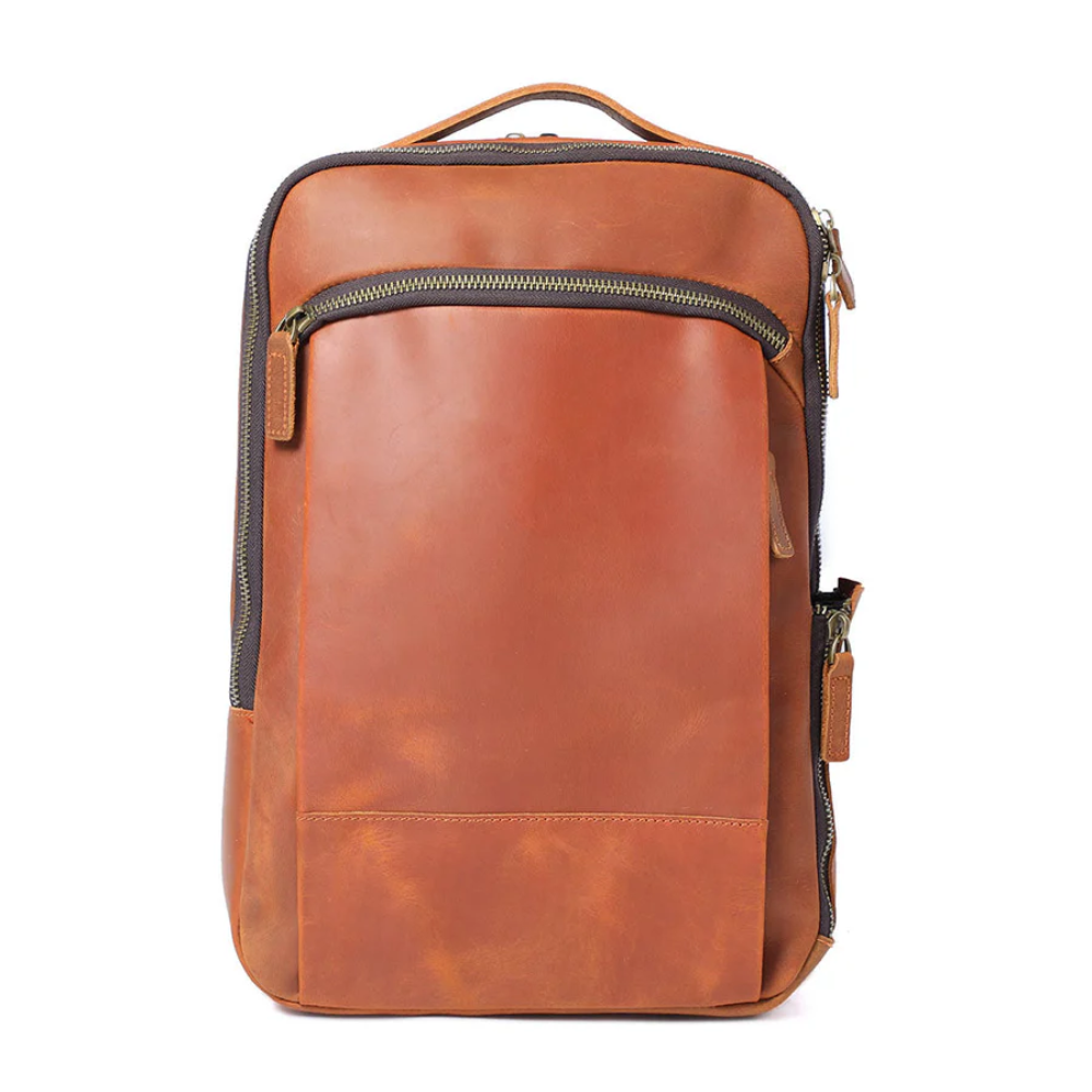 Men's Leather Laptop Backpack | Friedrich