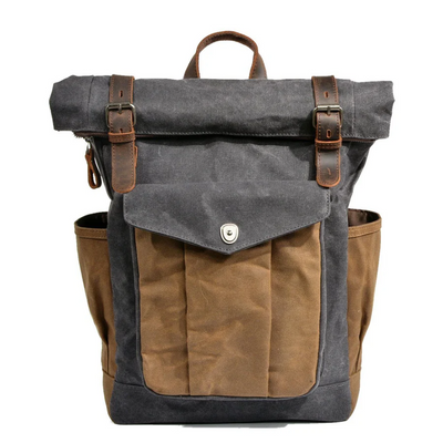 NARIK - Wacker Canvas Roll-Top Backpack