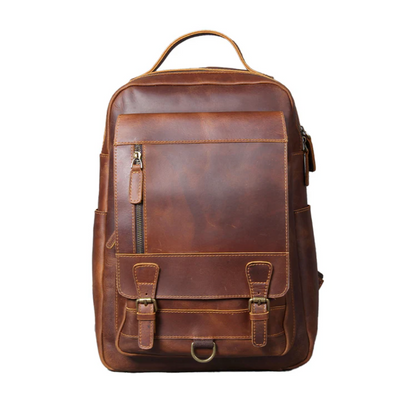 Leather Travel Backpack | Alaric