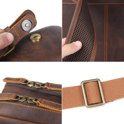 Leather backpack | Reinhardt