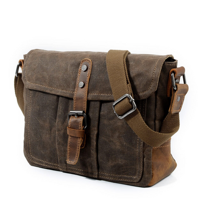 Canvas messenger bag | Eberfeld