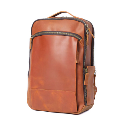 Men's Leather Laptop Backpack | Friedrich