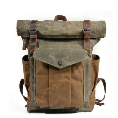 NARIK - Wacker Canvas Roll-Top Backpack