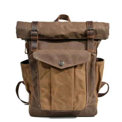 NARIK - Wacker Canvas Roll-Top Backpack