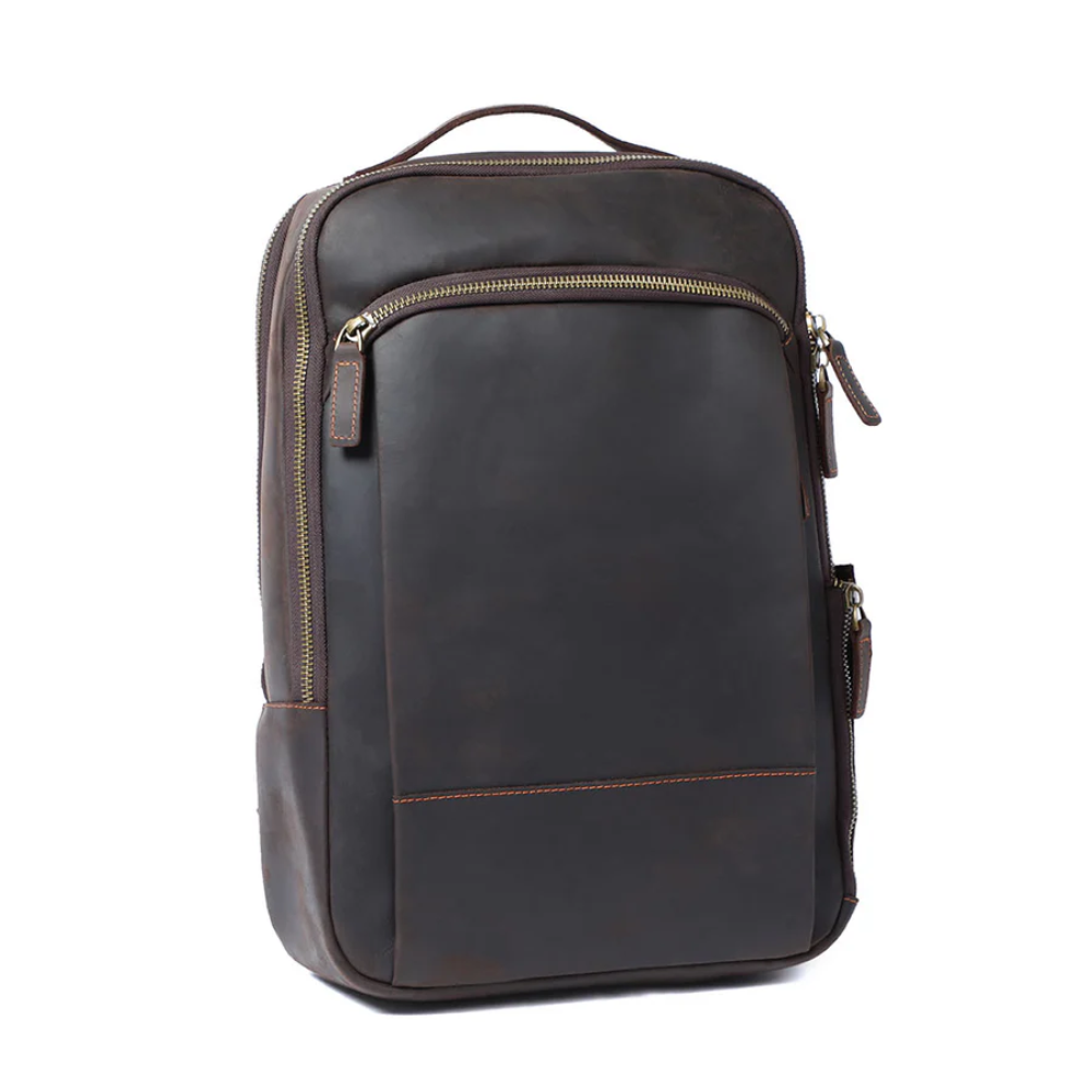 Men's Leather Laptop Backpack | Friedrich
