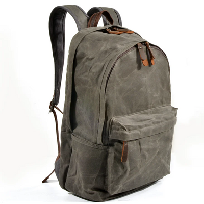 Vintage canvas school bag | Falkenberg