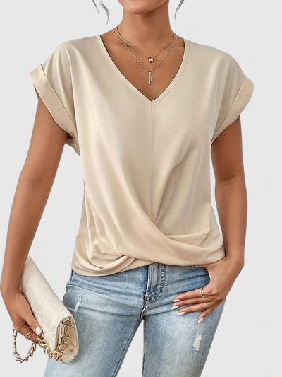 Mahrianne | Comfy V-neck top