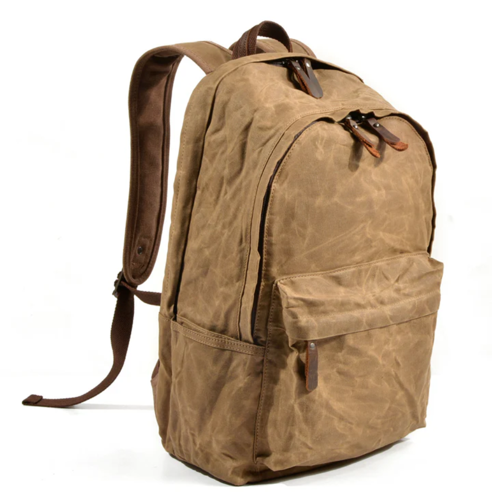Vintage canvas school bag | Falkenberg