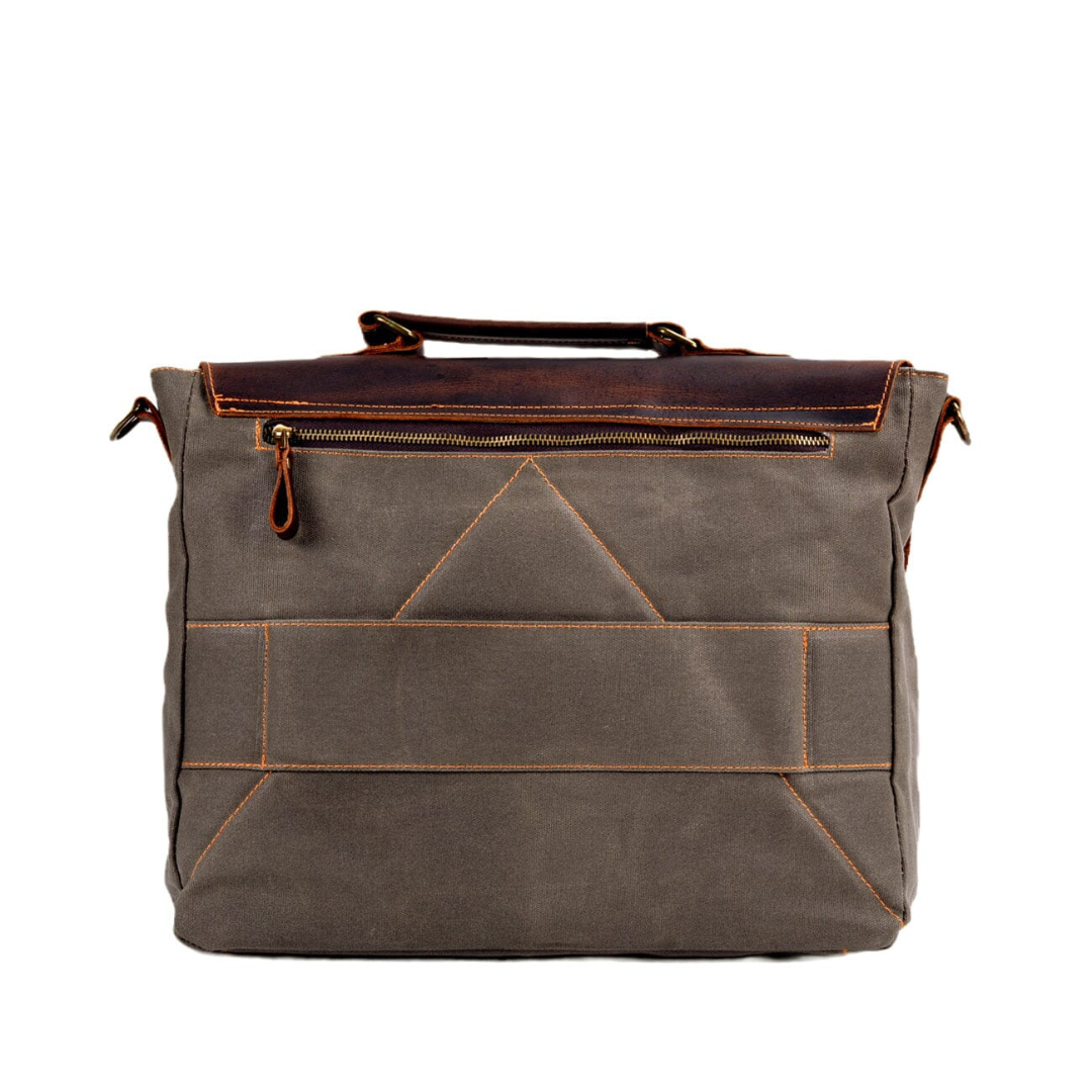 Vintage canvas messenger bag | Rheinhart