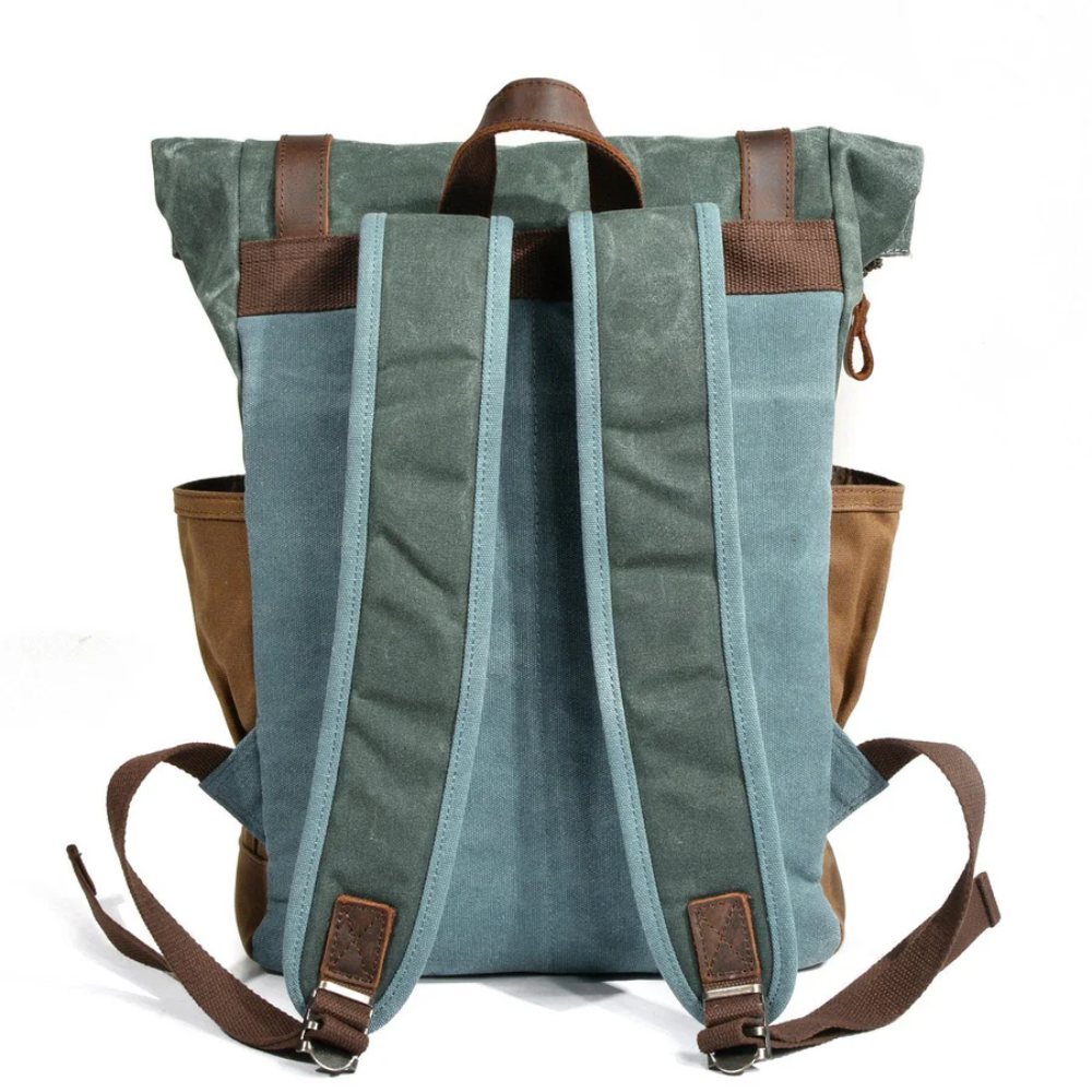 NARIK - Wacker Canvas Roll-Top Backpack