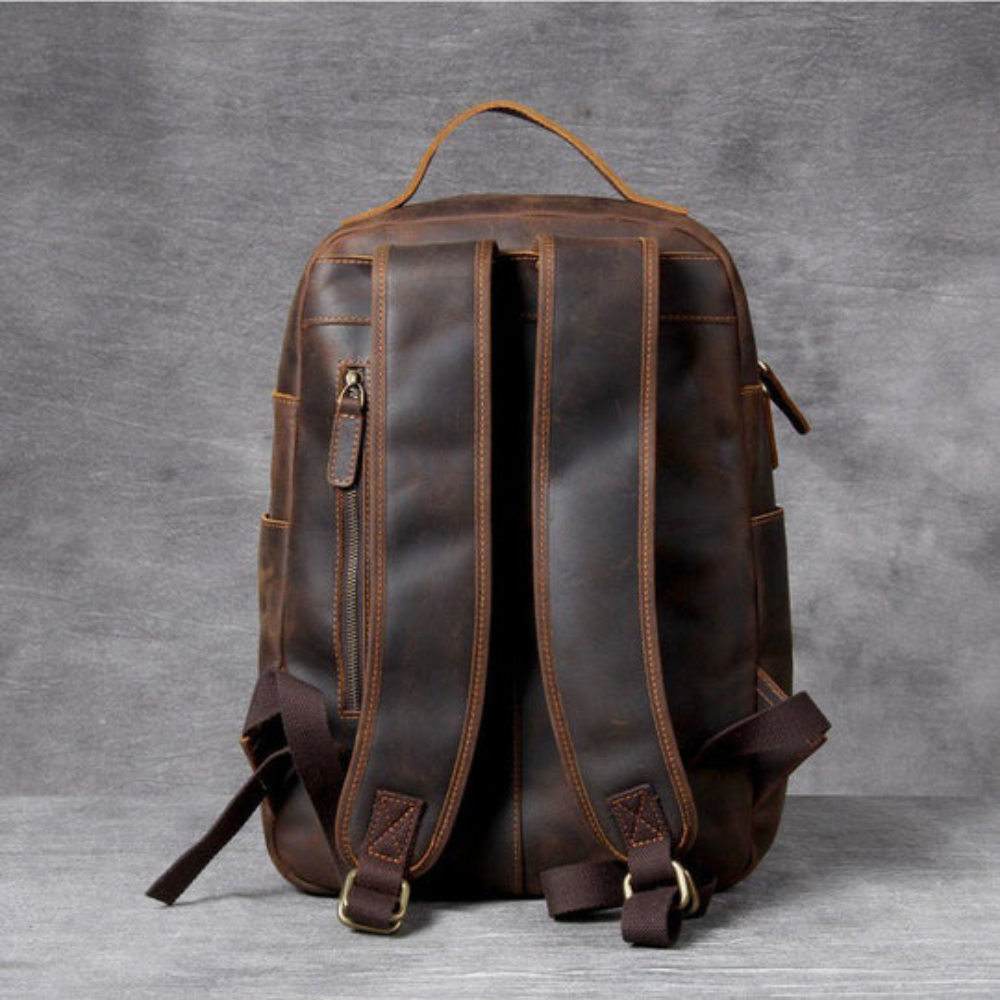 Leather Travel Backpack | Alaric